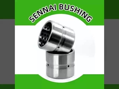 OEM Custom Cross Oil Groove Bushing Sintered Steel Bushings DIN1494 มาตรฐาน